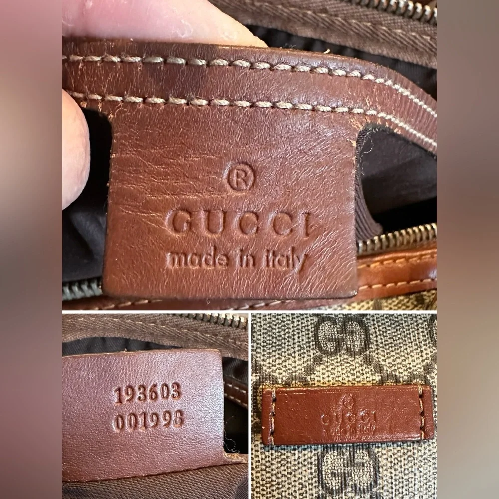 Gucci GG Coated Canvas Boston Bag - Picture 13 of 17